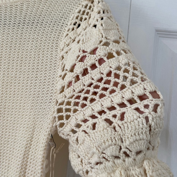 NWT TULAROSA Revolve Crochet Archer Mini Dress S - Picture 12 of 15